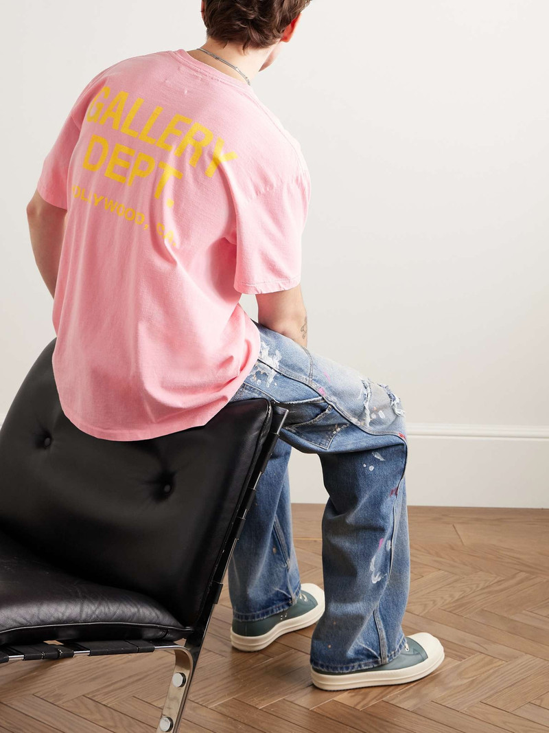 GALLERY DEPT. Logo-Print Cotton-Jersey T-Shirt outlook