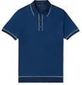 Slim-Fit Contrast-Tipped Cotton-Jersey Polo Shirt - 7