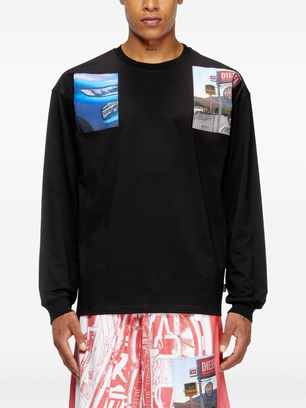 T-Boxt-LS-T5 graphic-print long-sleeve T-shirt - 3