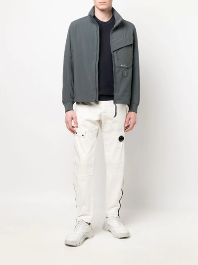 C.P. Company flap-pocket zip-up jacket outlook