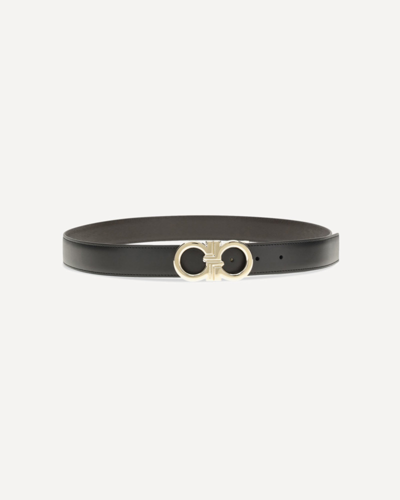 FERRAGAMO Reversible and adjustable Gancini Belt outlook