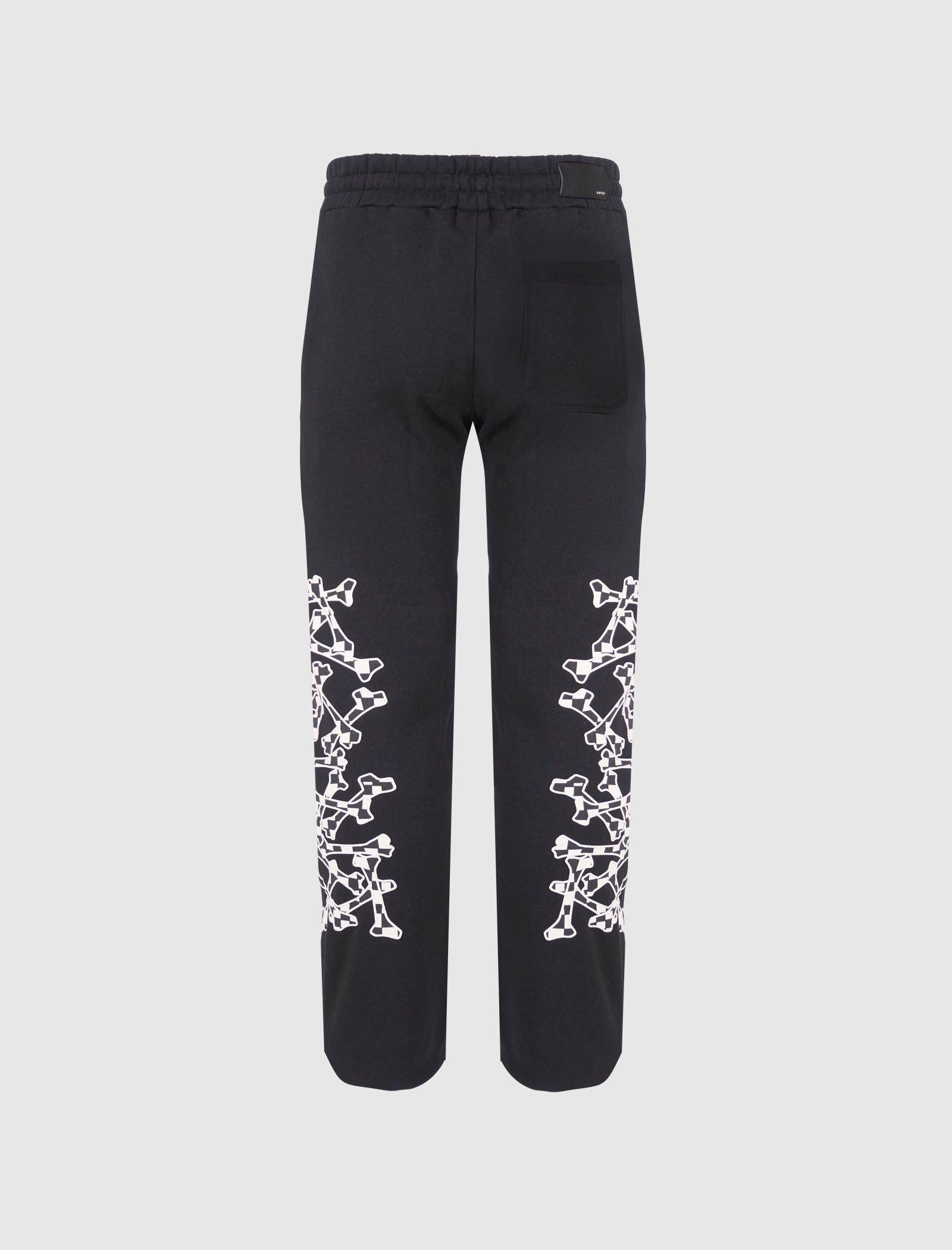 CHECKERED BONES SWEATPANTS - 3