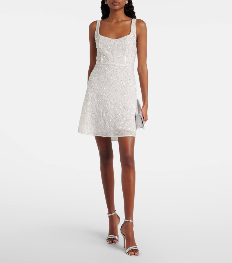 RIXO Ronan sequined minidress outlook