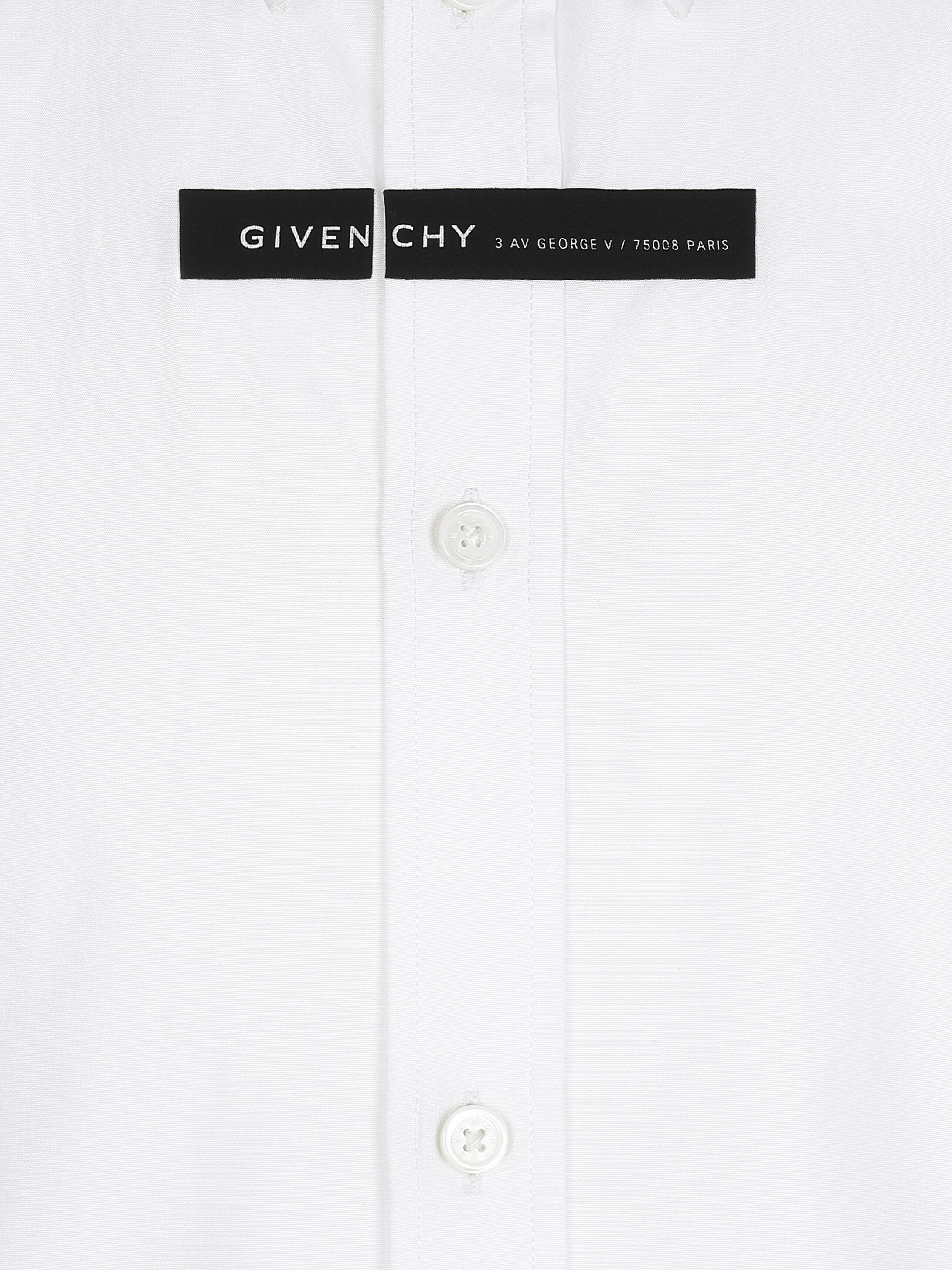 GIVENCHY ADDRESS shirt in coton - 5