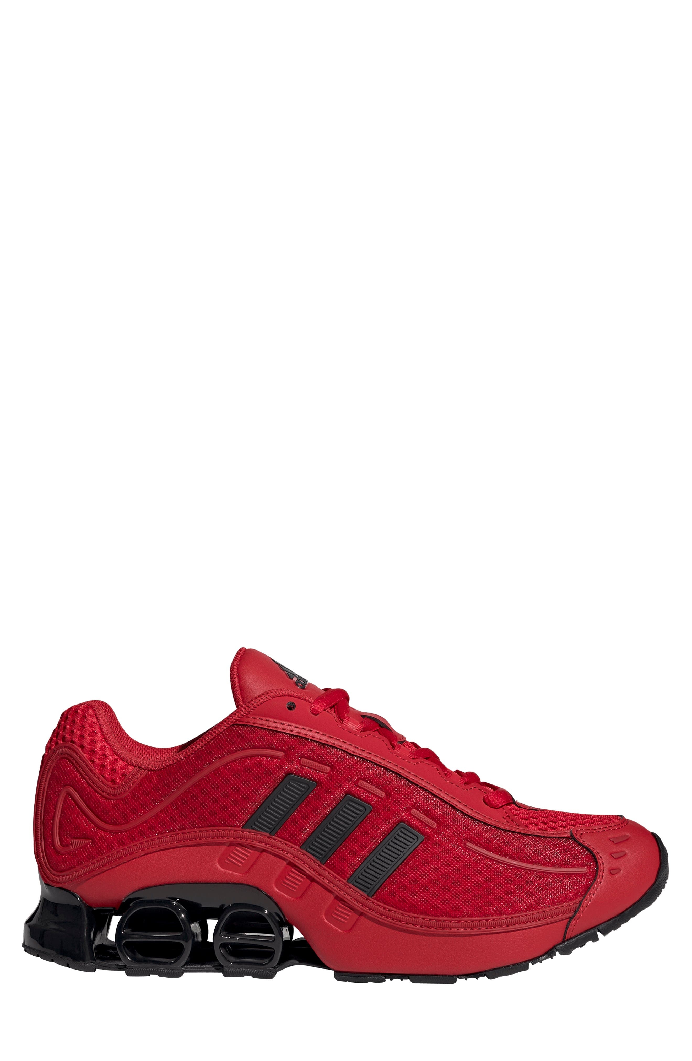 adidas Adifoam Megaride 01 Sneaker in Better Scarlet/Black/Black at Nordstrom - 3