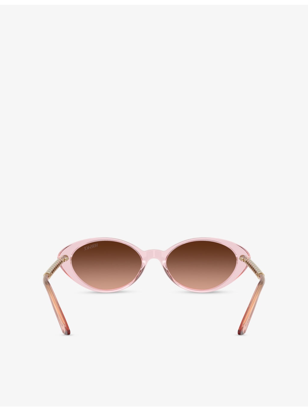 VE4469 Oval-Frame Acetate And Metal Sunglasses - 4