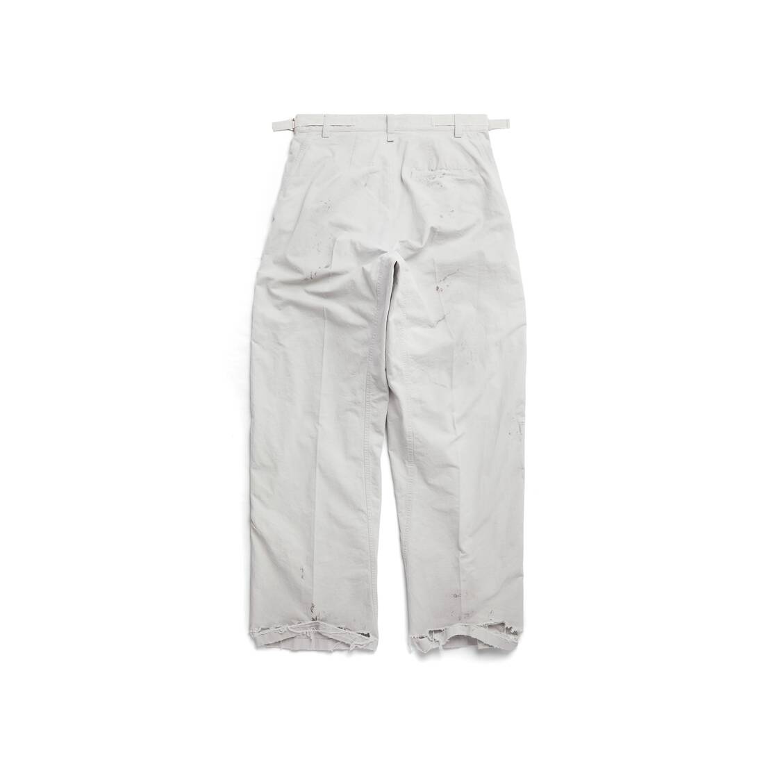 BALENCIAGA Minimal Cargo Pants in Light Grey