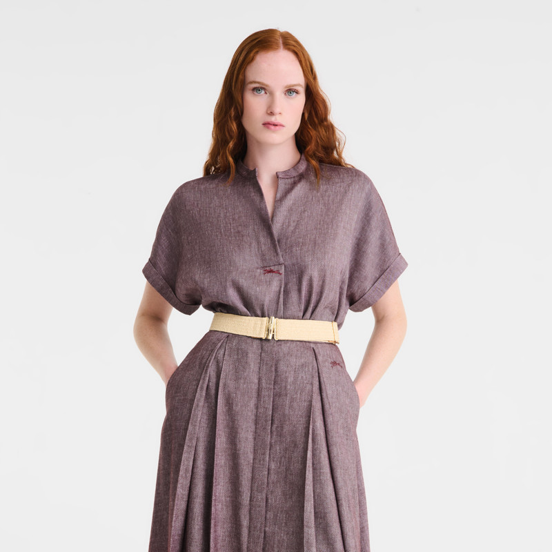 Longchamp Ladies' belt Vegetal - Canvas outlook