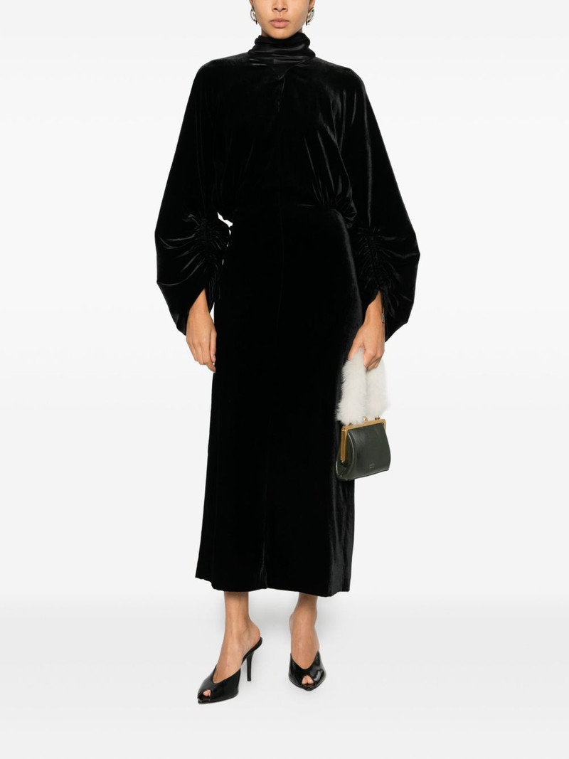 Lanvin gathered dress outlook