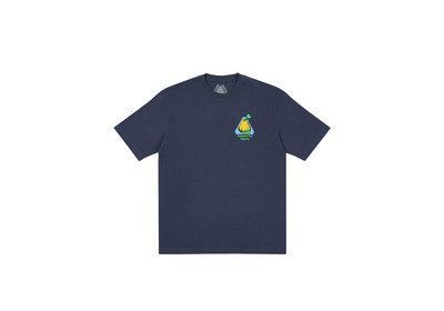 PALACE NEIN CHEESE NEIN EGG T-SHIRT NAVY outlook