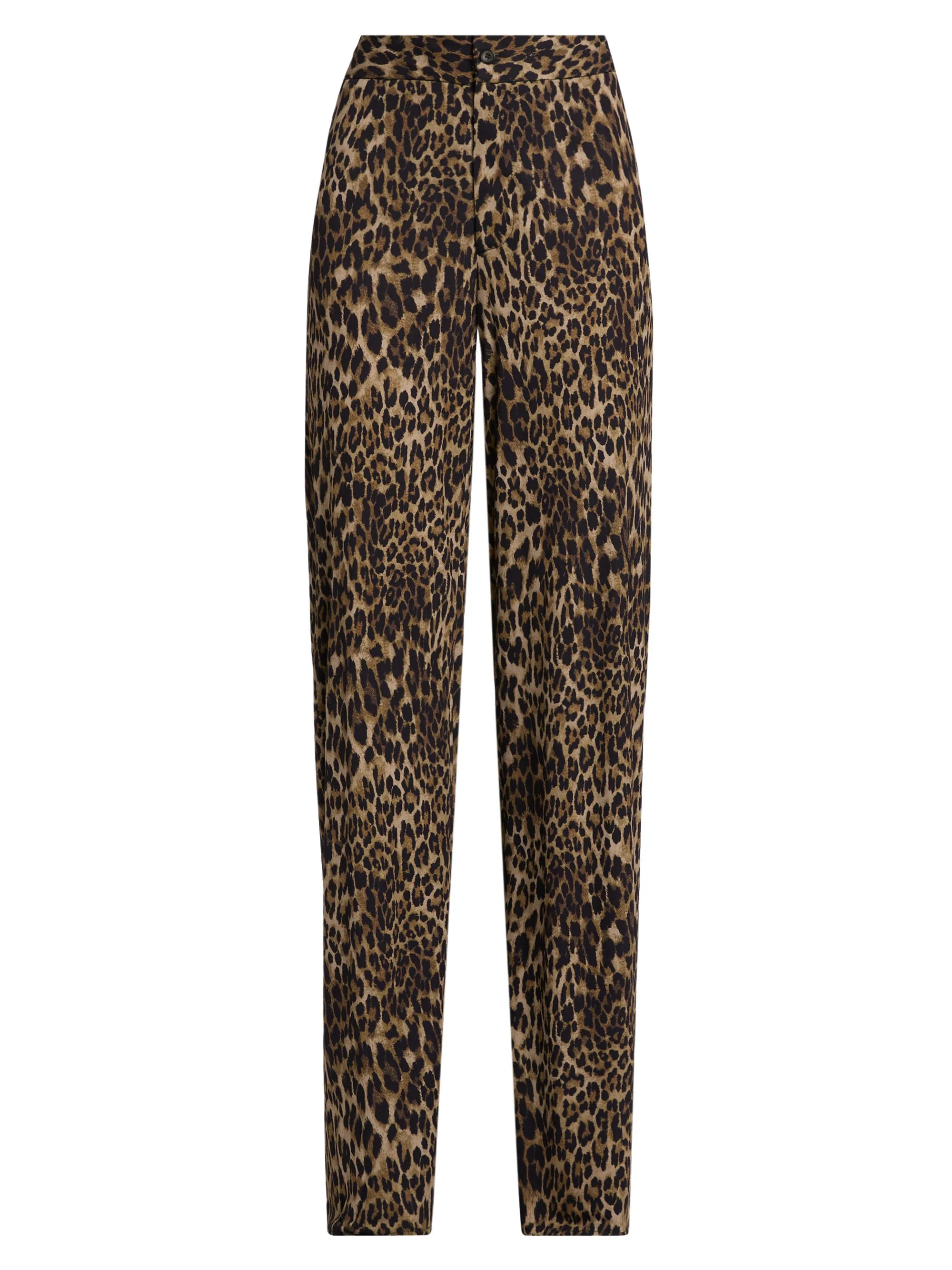 Women's Adriel Leopard-Print Drawstring Pants - Vintage Leopard Print - 1