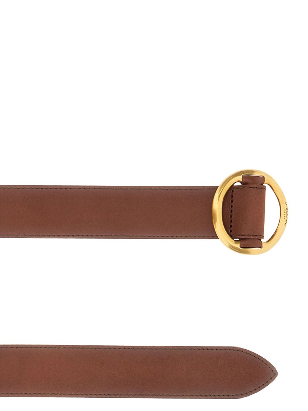 buckle-detail leather belt - 2