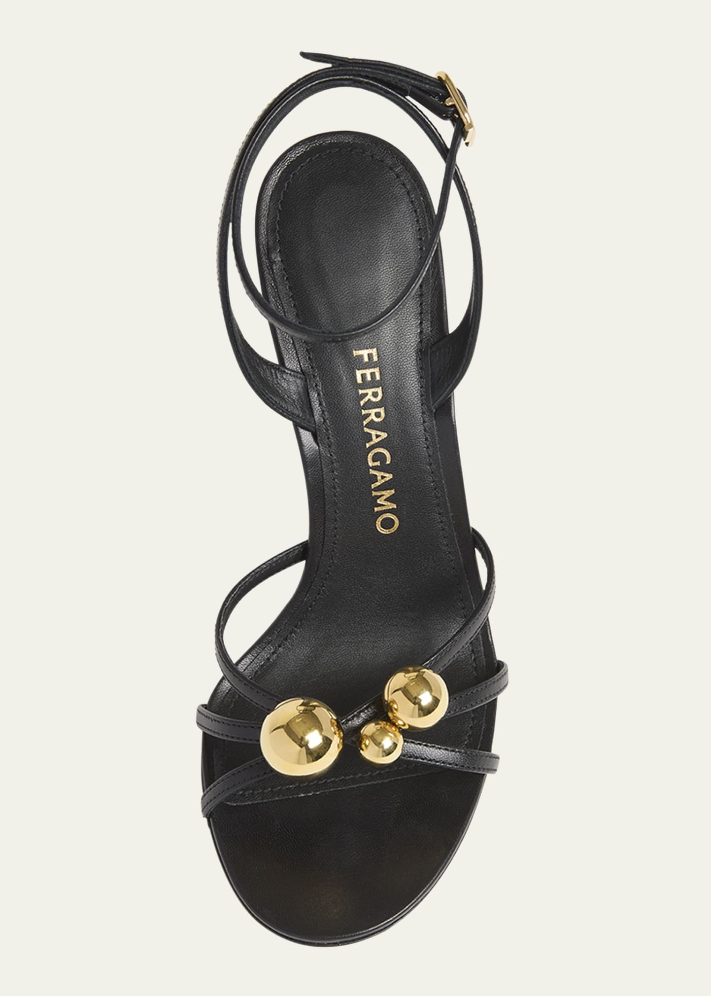 Karina Strappy Spheres Ankle-Strap Sandals - 3