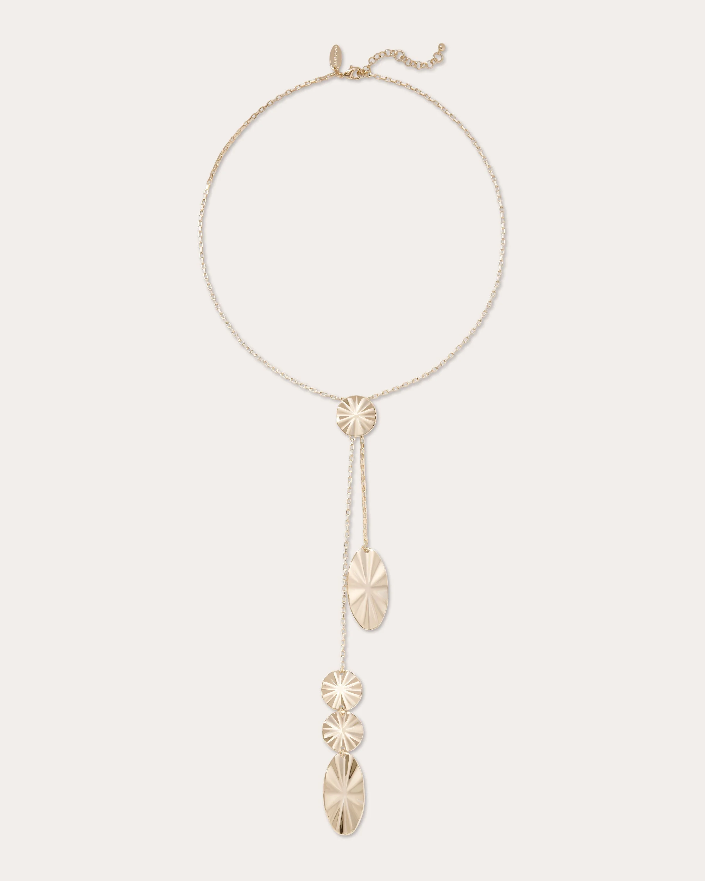 Eleonora Molten Lariat Necklace - 1