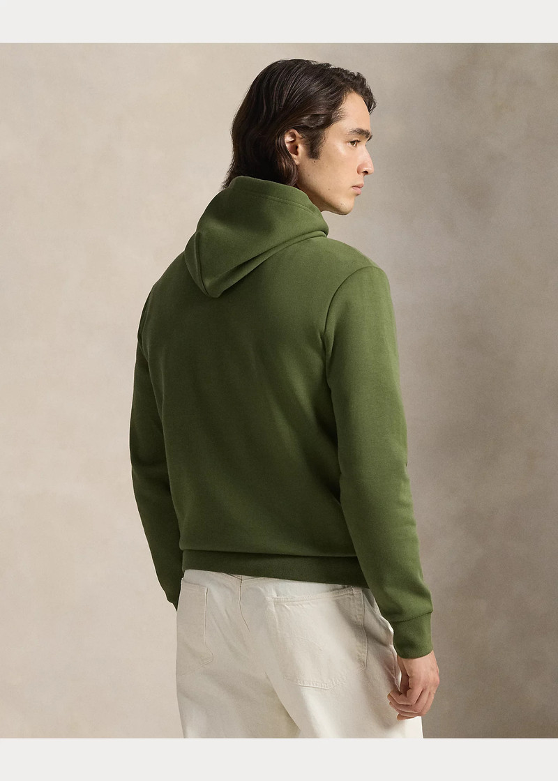 Logo Double-Knit Hoodie 4