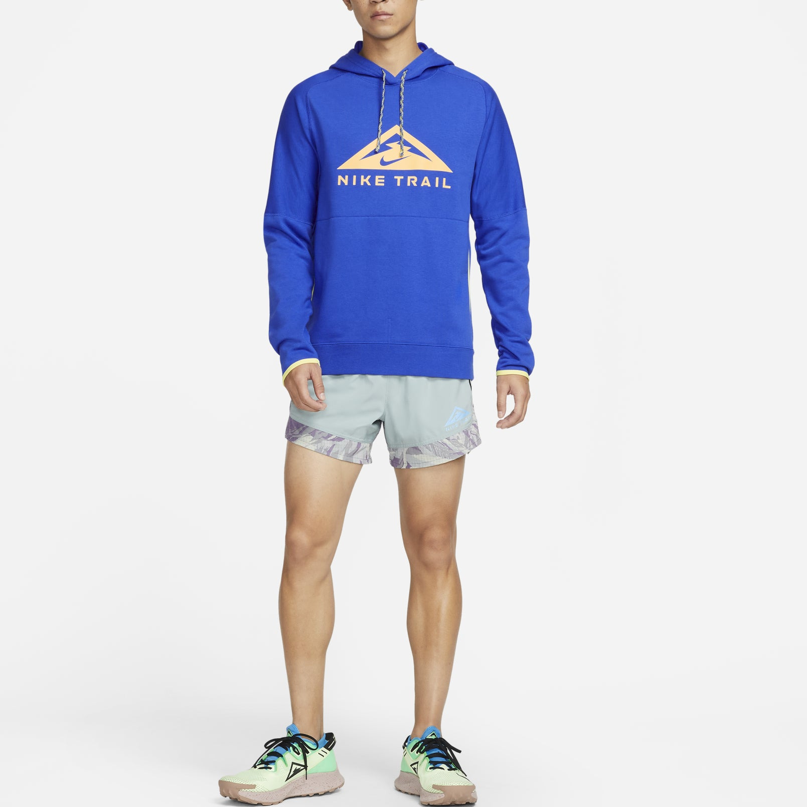 Nike Dri-FIT Trail Pullover Trail Running Hoodie 'Blue' DV9325-405 - 3