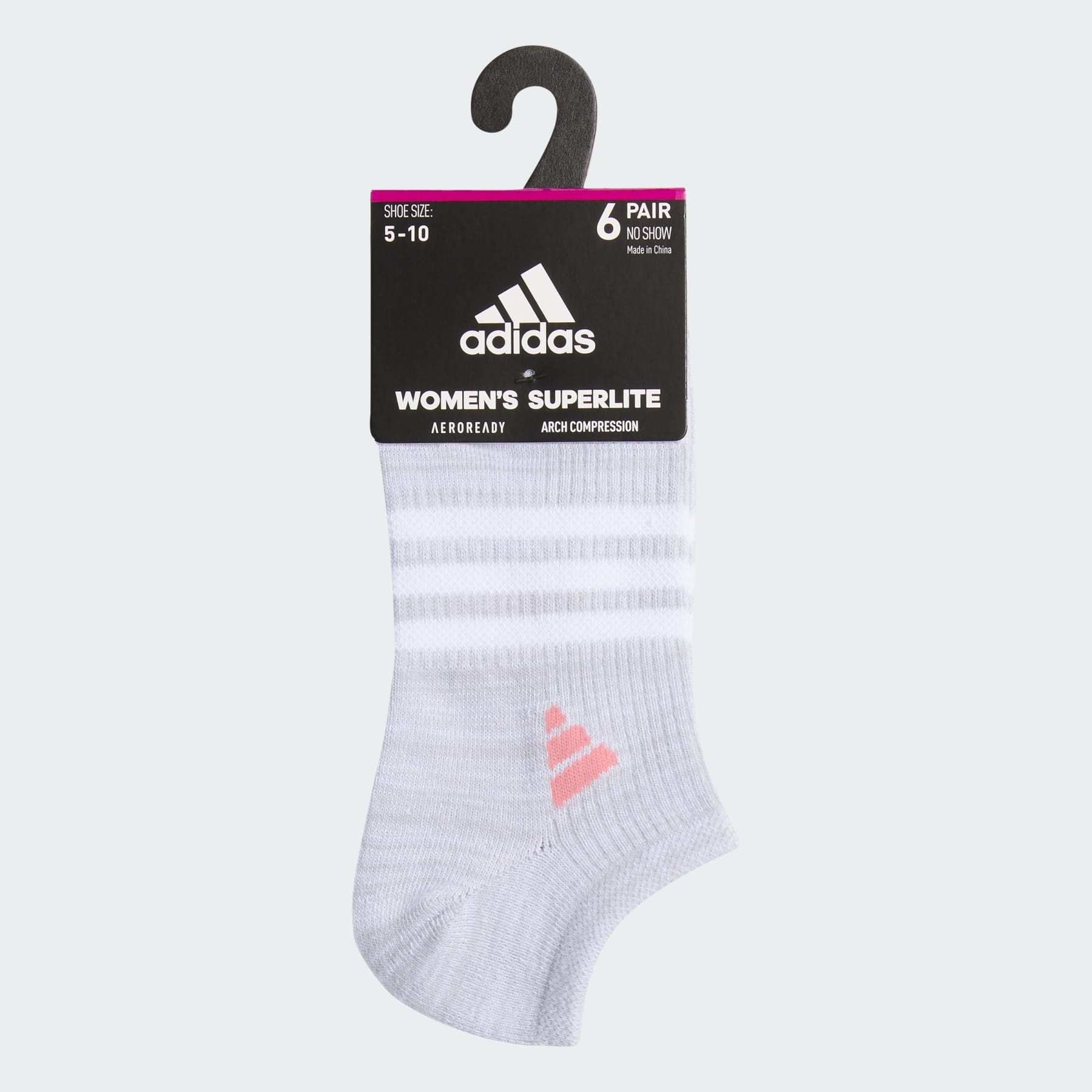 Superlite 3.0 6-Pack No-Show Socks - 3