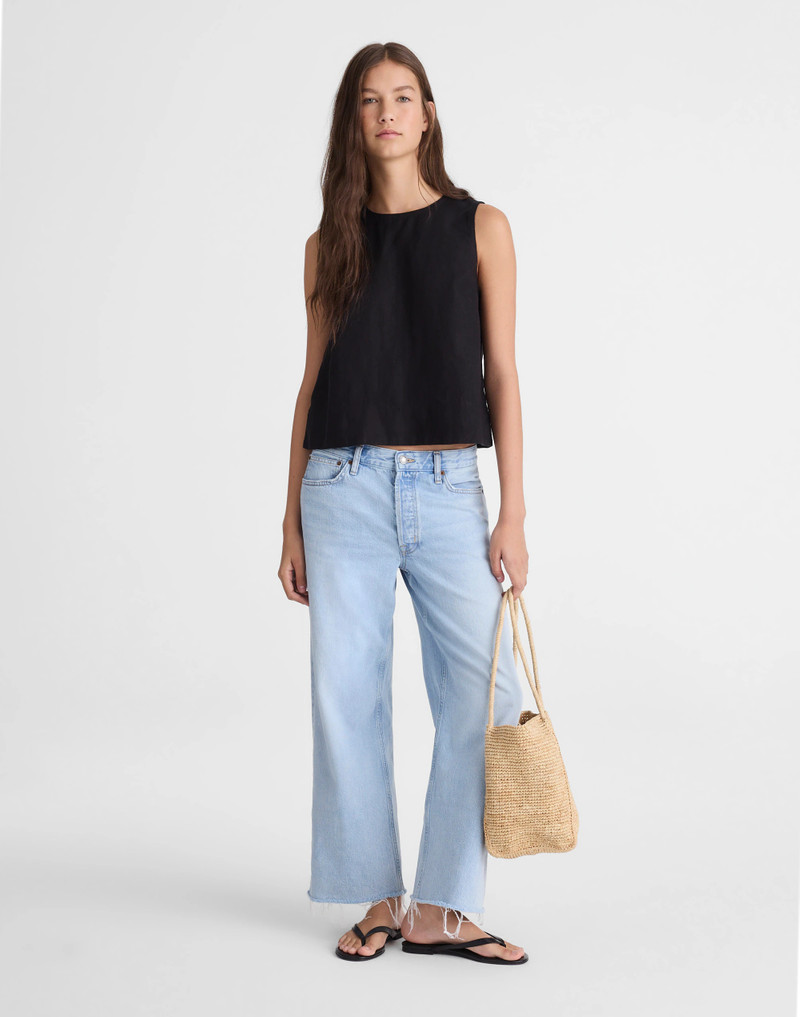 Shell Top in 100% Linen 3
