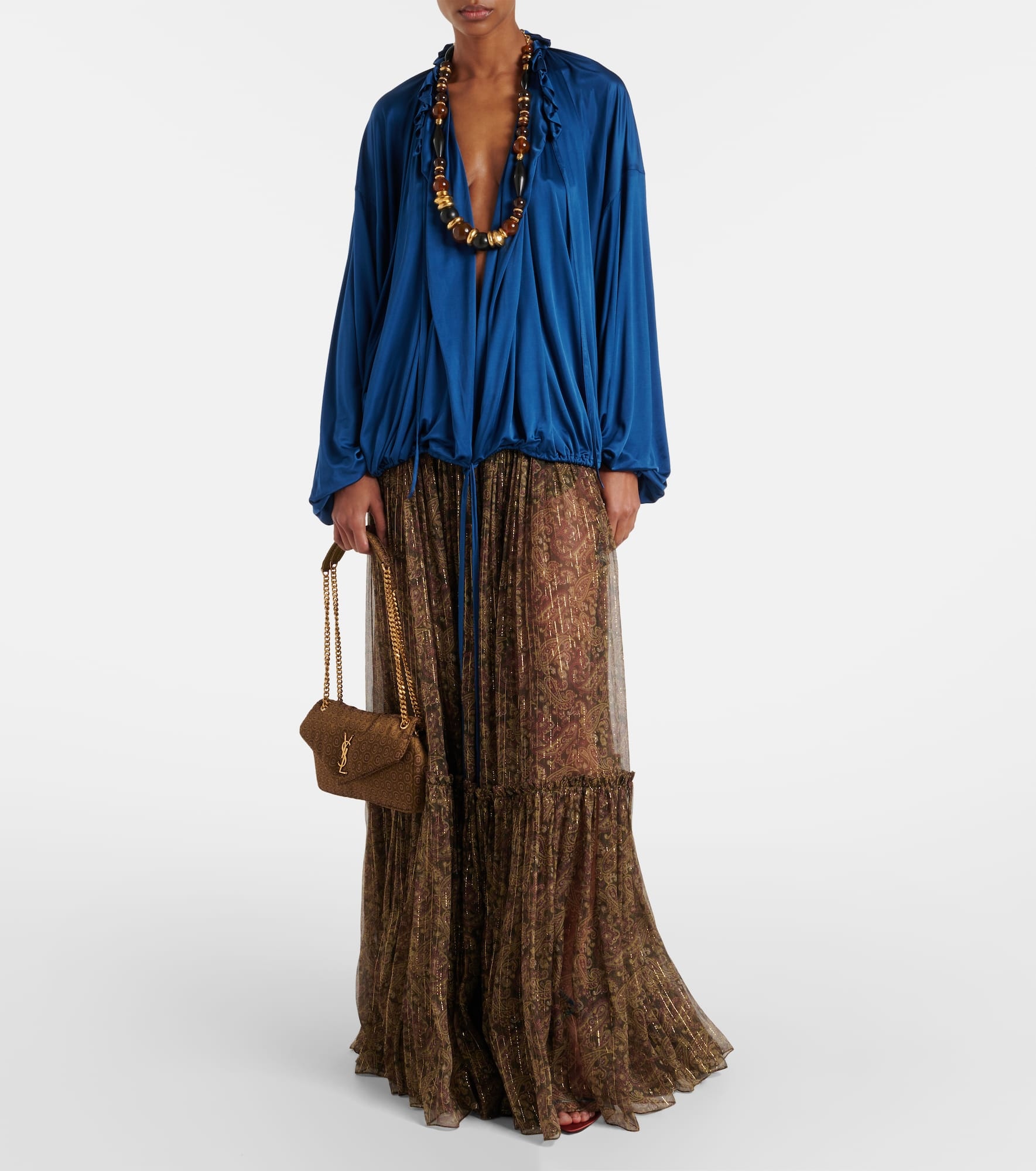 Gathered blouse - 2
