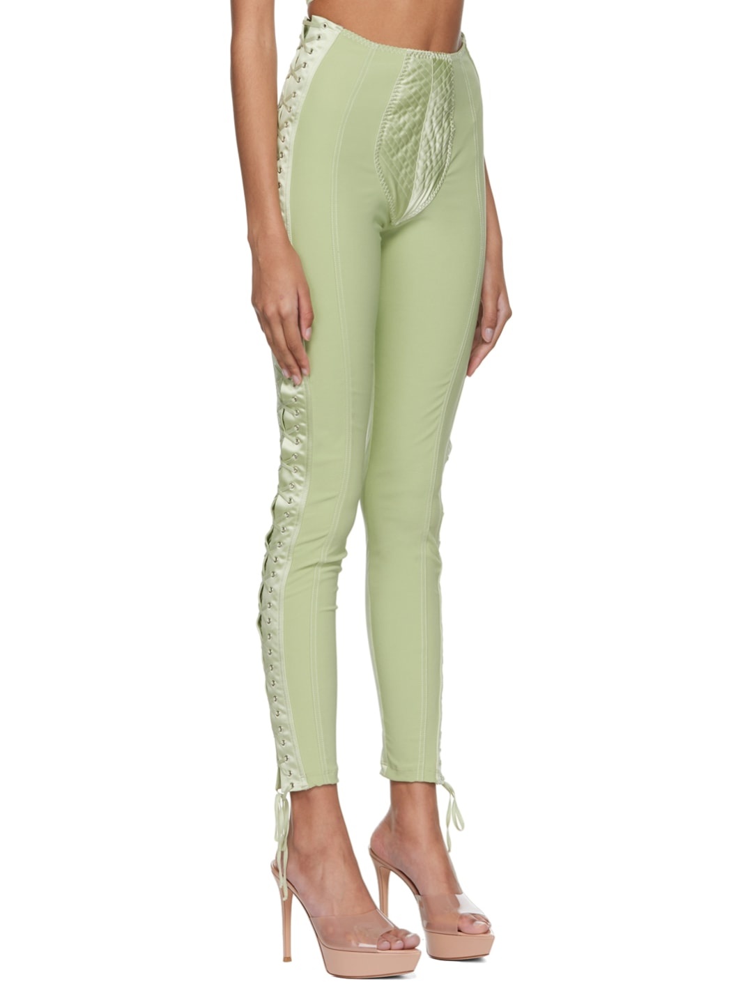 Green 'The Iconic' Leggings - 2