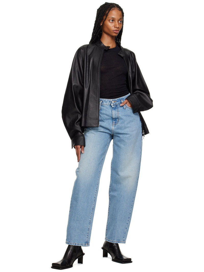 HALFBOY®️ Blue Oversized Jeans outlook