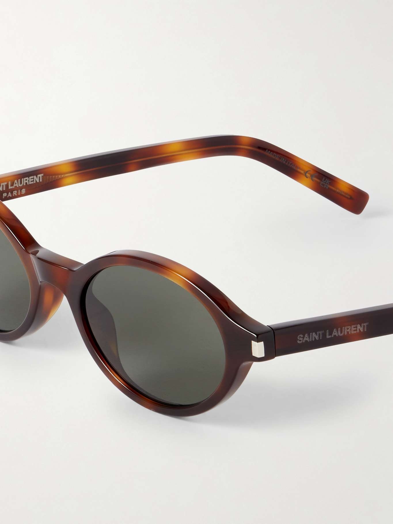 Jeanne oval-frame tortoiseshell acetate sunglasses Tortoiseshell - 4