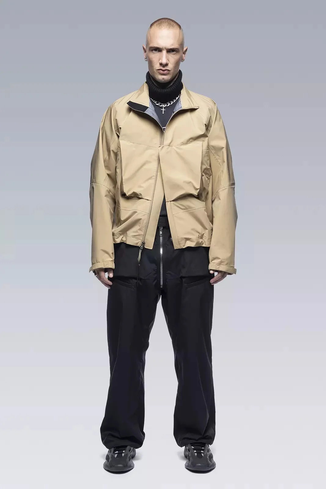 J96-GT 3L Gore-Tex Pro Jacket Khaki - 1