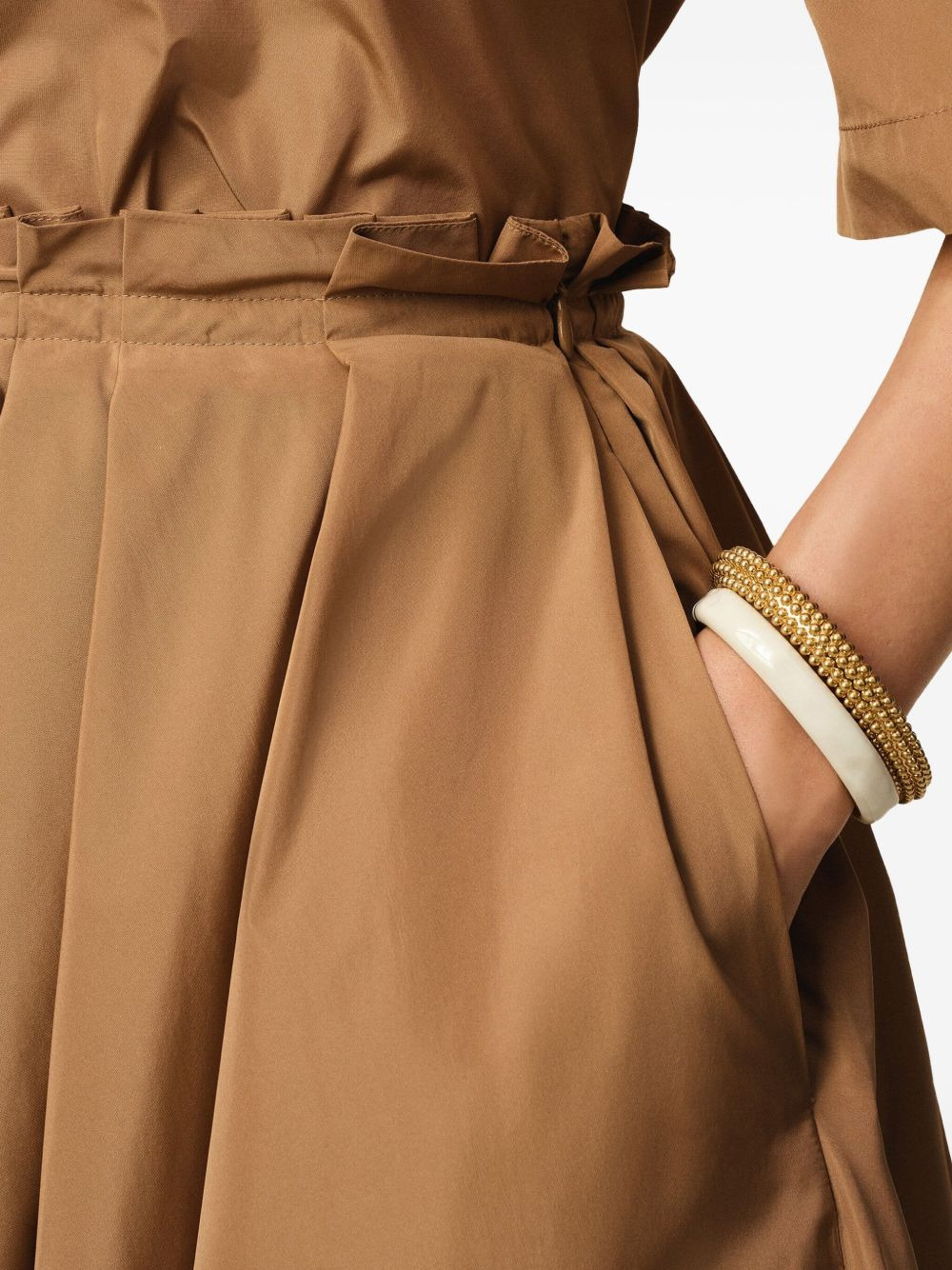pleated midi skirt - 5