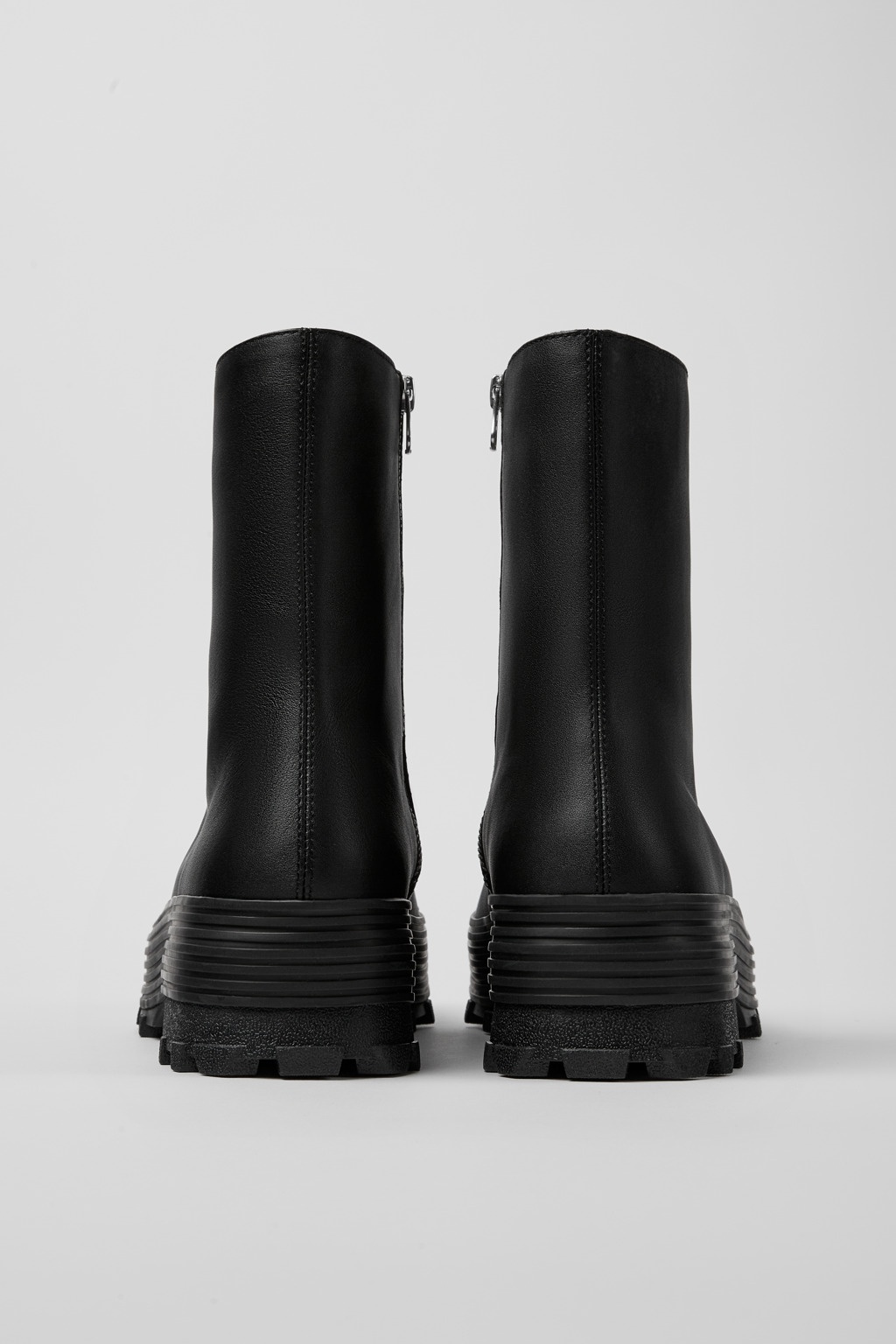Black Leather Boots - 3