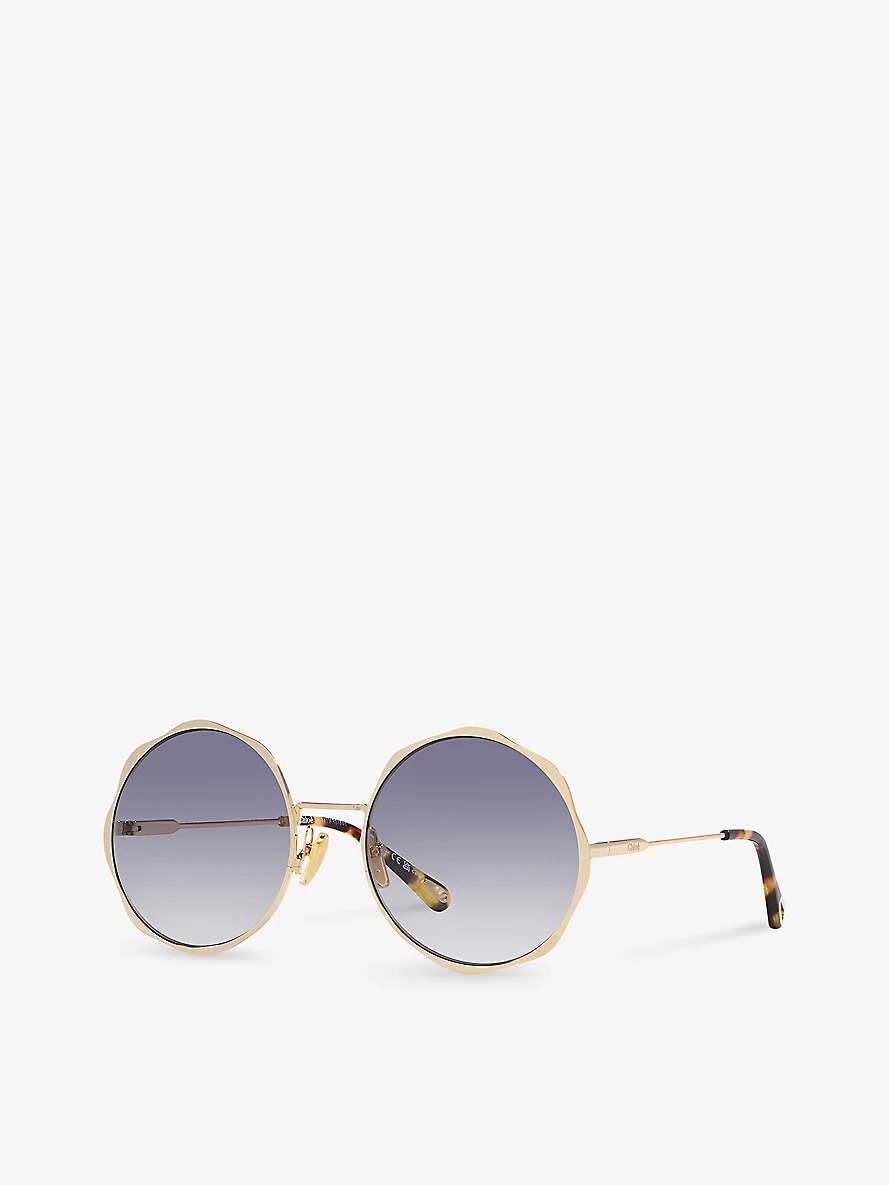 CH0184S round-frame metal sunglasses - 2