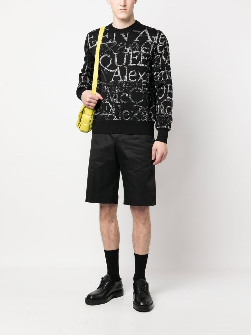 logo-print crew-neck jumper - 2