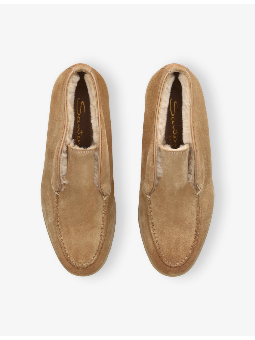 Shearling-Lined Suede Desert Boots - 2