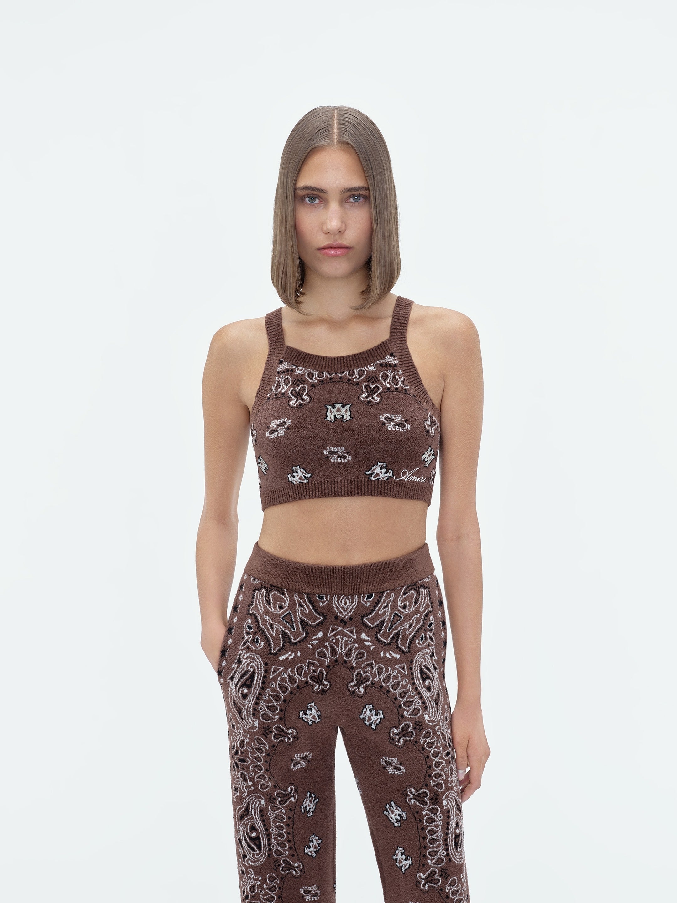 BANDANA CROPPED TANK - 3