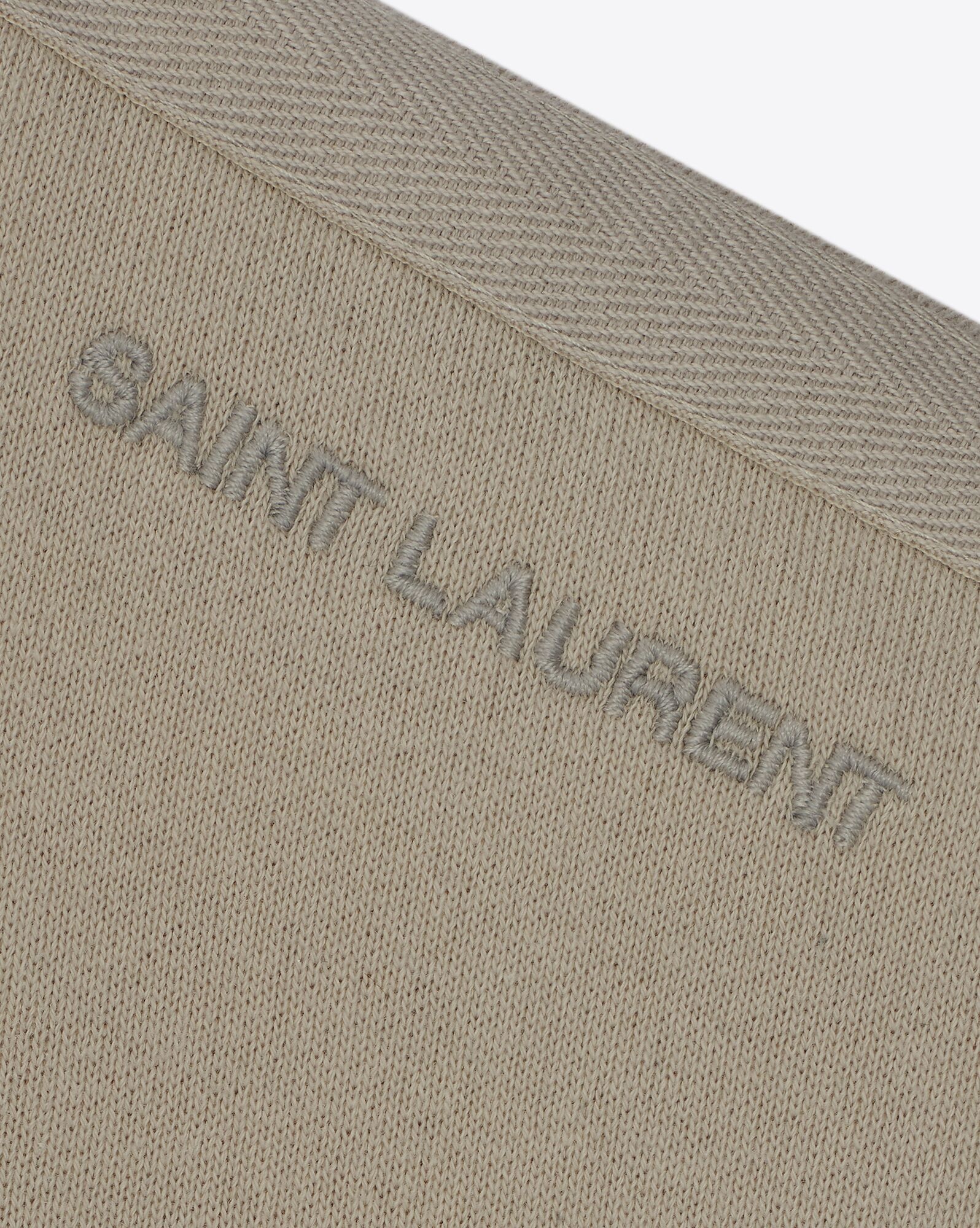 saint laurent cropped sweatshirt - 3