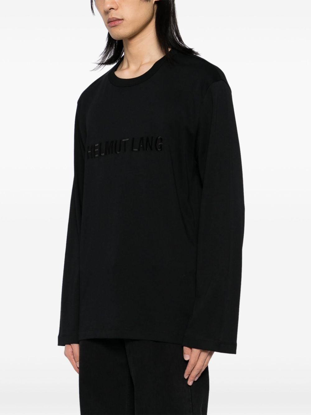 logo-embroidered T-shirt - 3