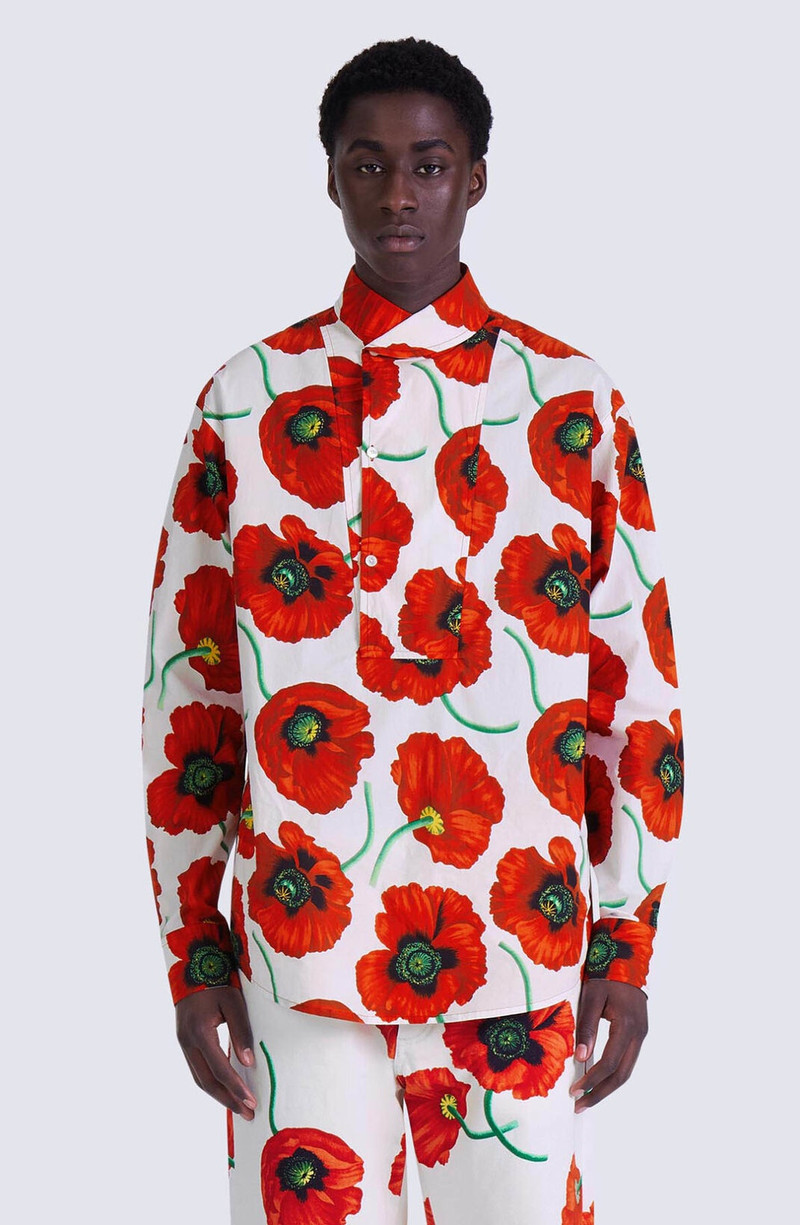 'KENZO Poppy' casual shirt. 5