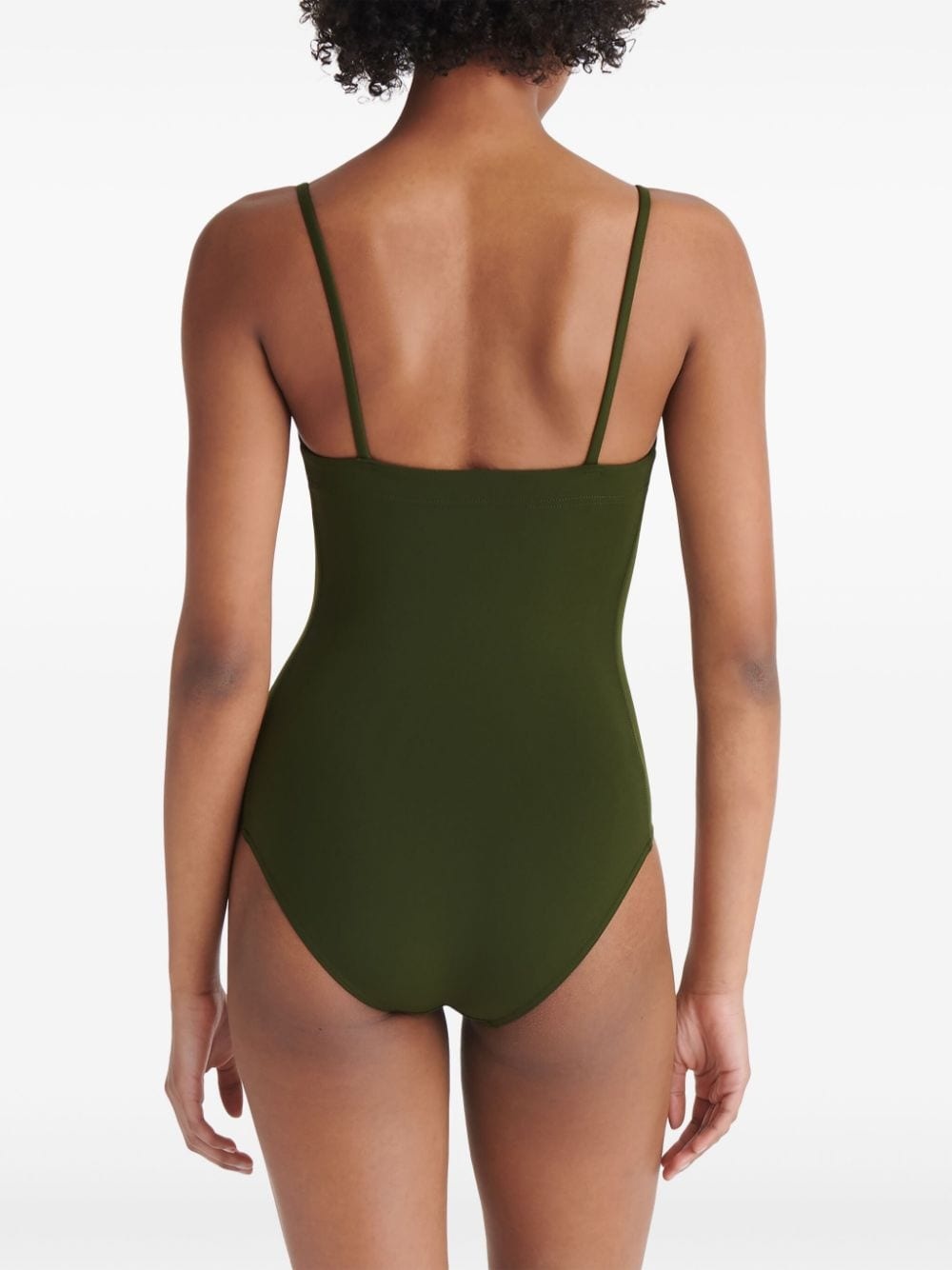 Aquarelle square-neck swimsuit - 5