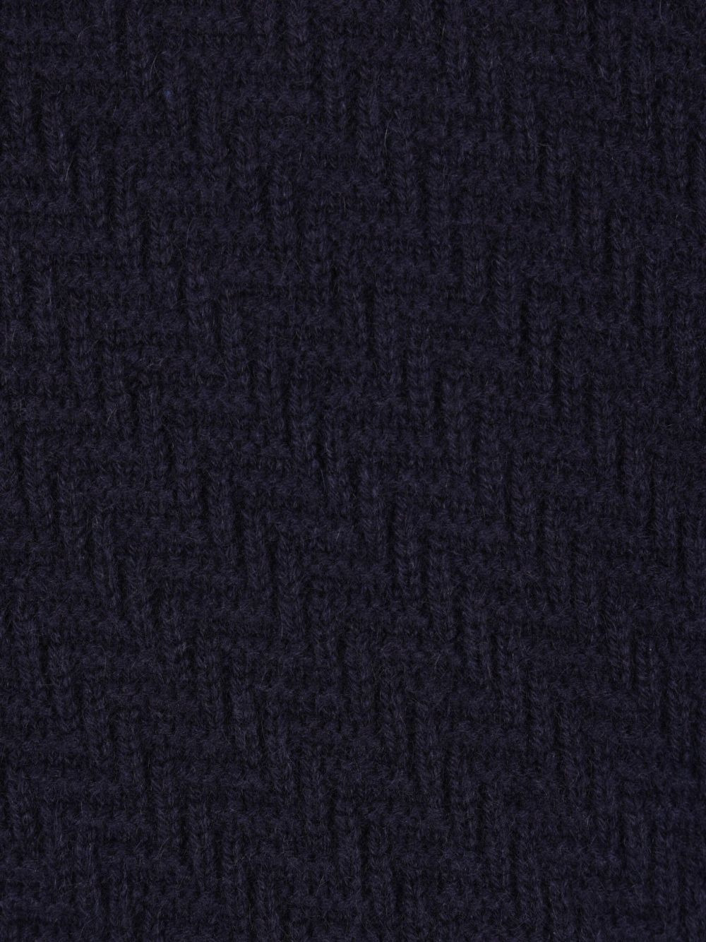 textured high-neck cashmere sweater - 3