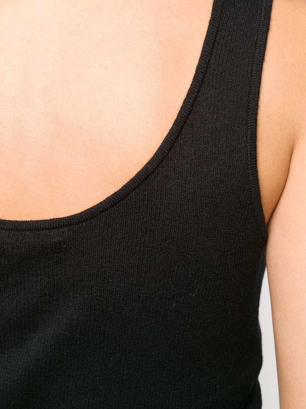slim-fit  knitted tank top - 5