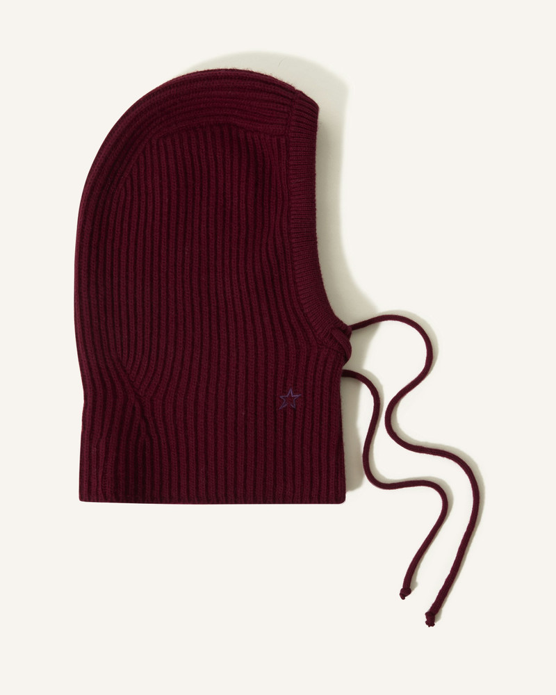 Wool & Cashmere Cable-Knit Hood 1