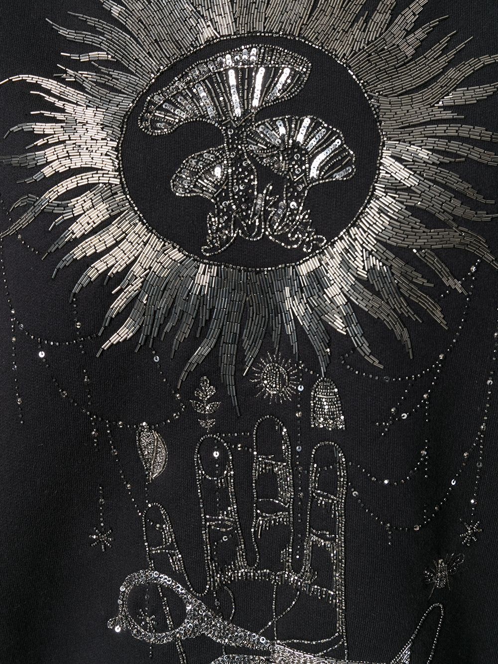 embroidered sweatshirt - 5