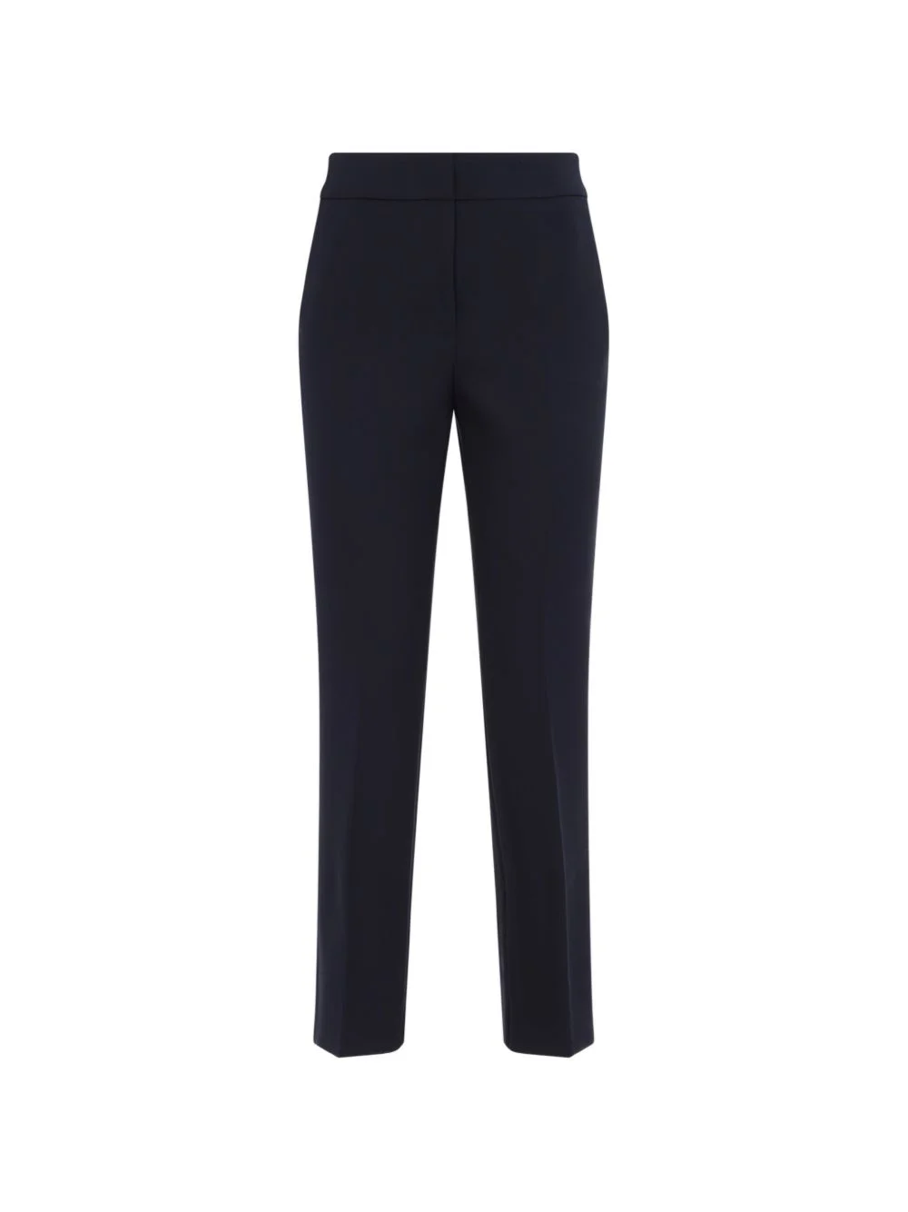 elasticated-waistband tailored trousers - 1