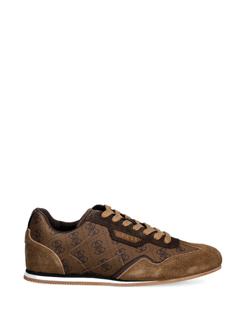 monogram lace-up sneakers 1