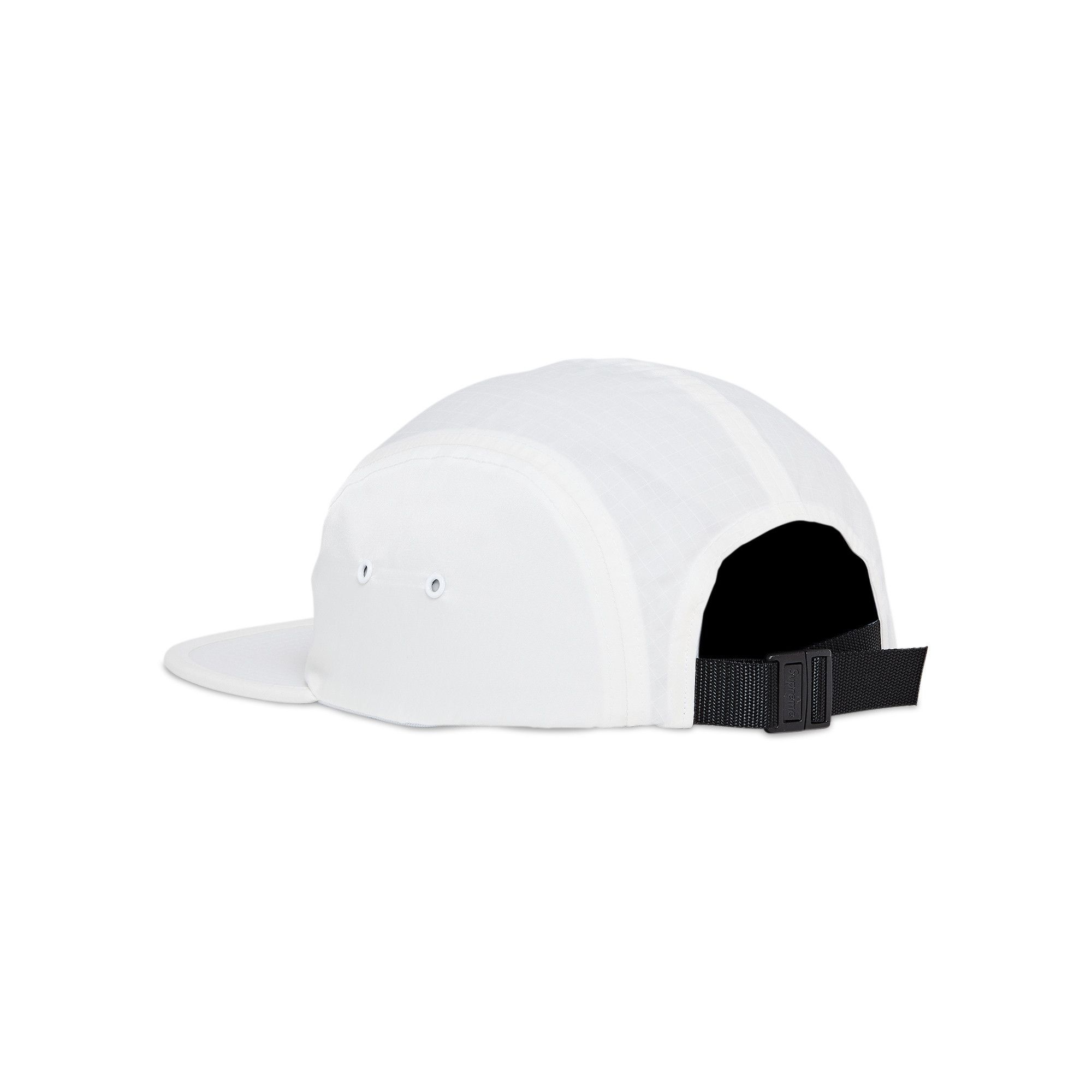 Supreme Waxed Ripstop Camp Cap 'White' - 3