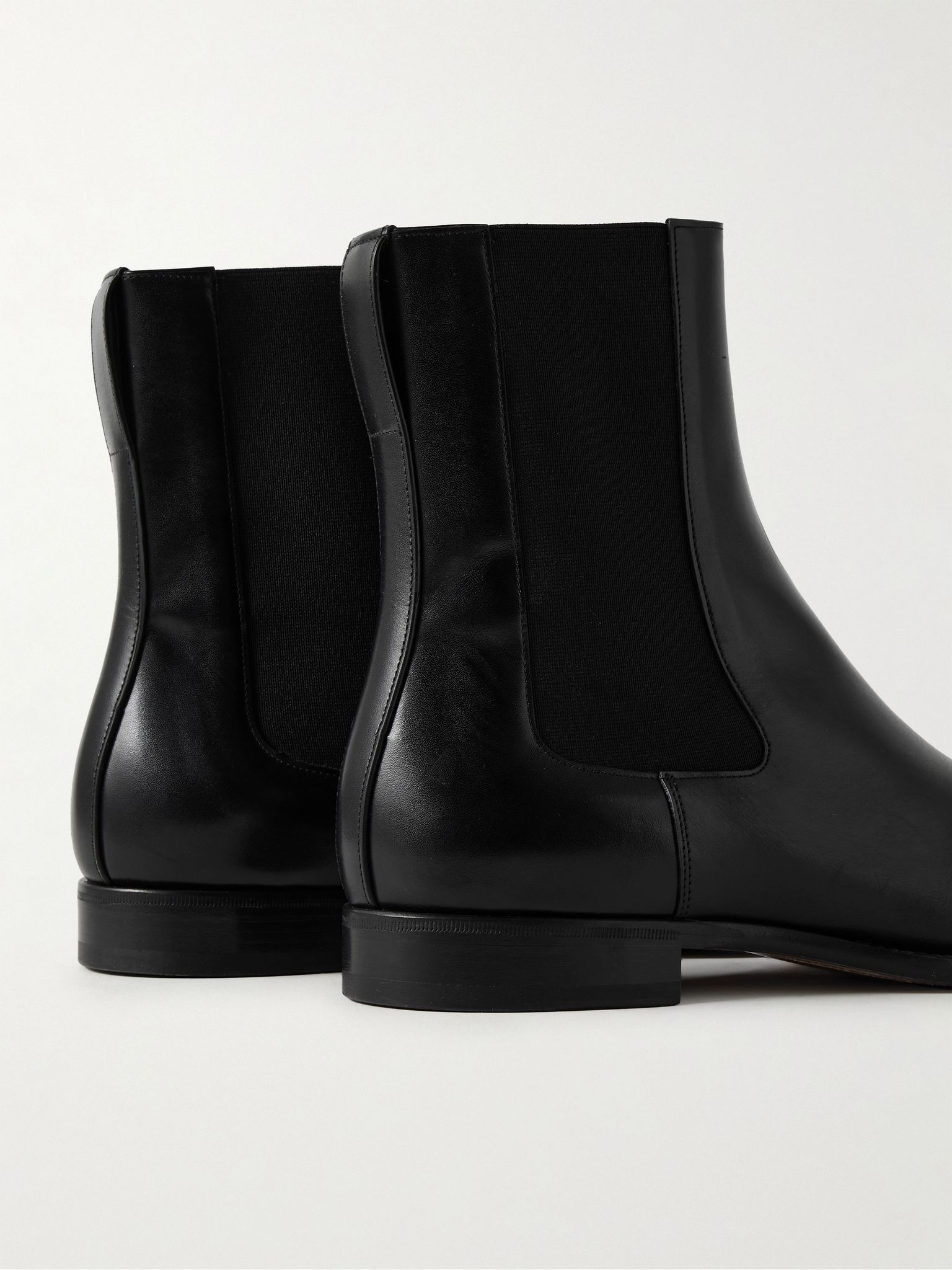 Novus Leather Chelsea Boots Black - 5