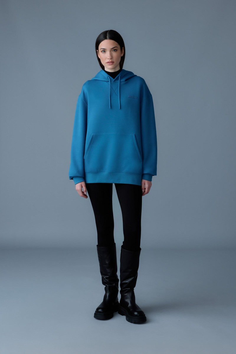MACKAGE KRYSTIAN Double-face Jersey hoodie outlook