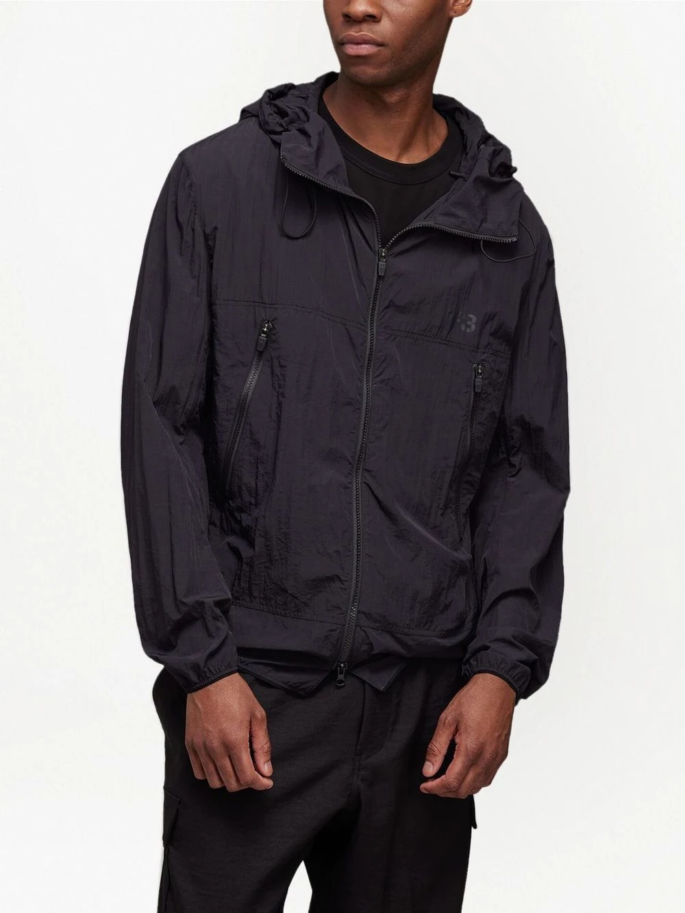 long-sleeve windbreaker jacket - 3