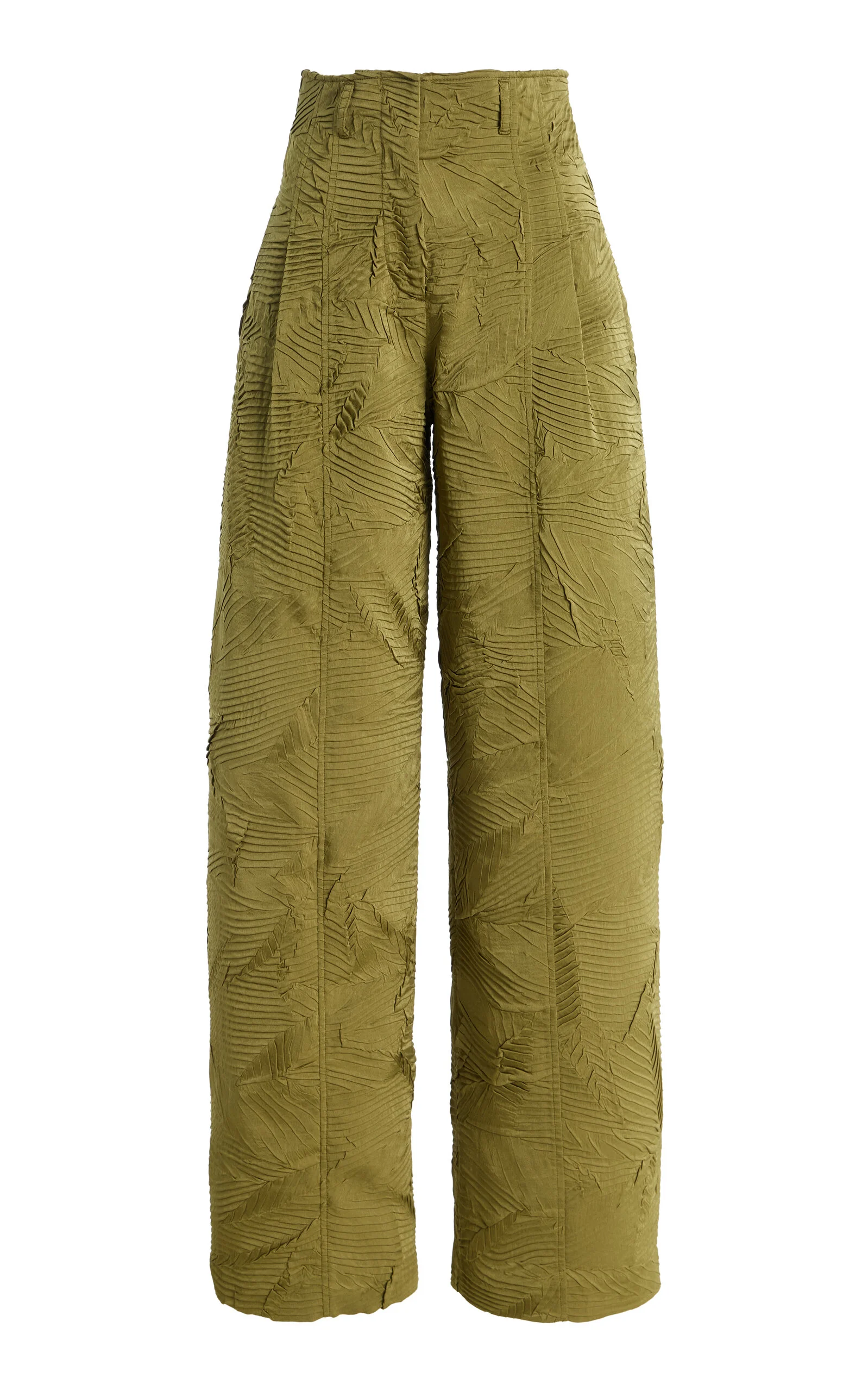 Carine Satin Wide Leg Pants gold - 1