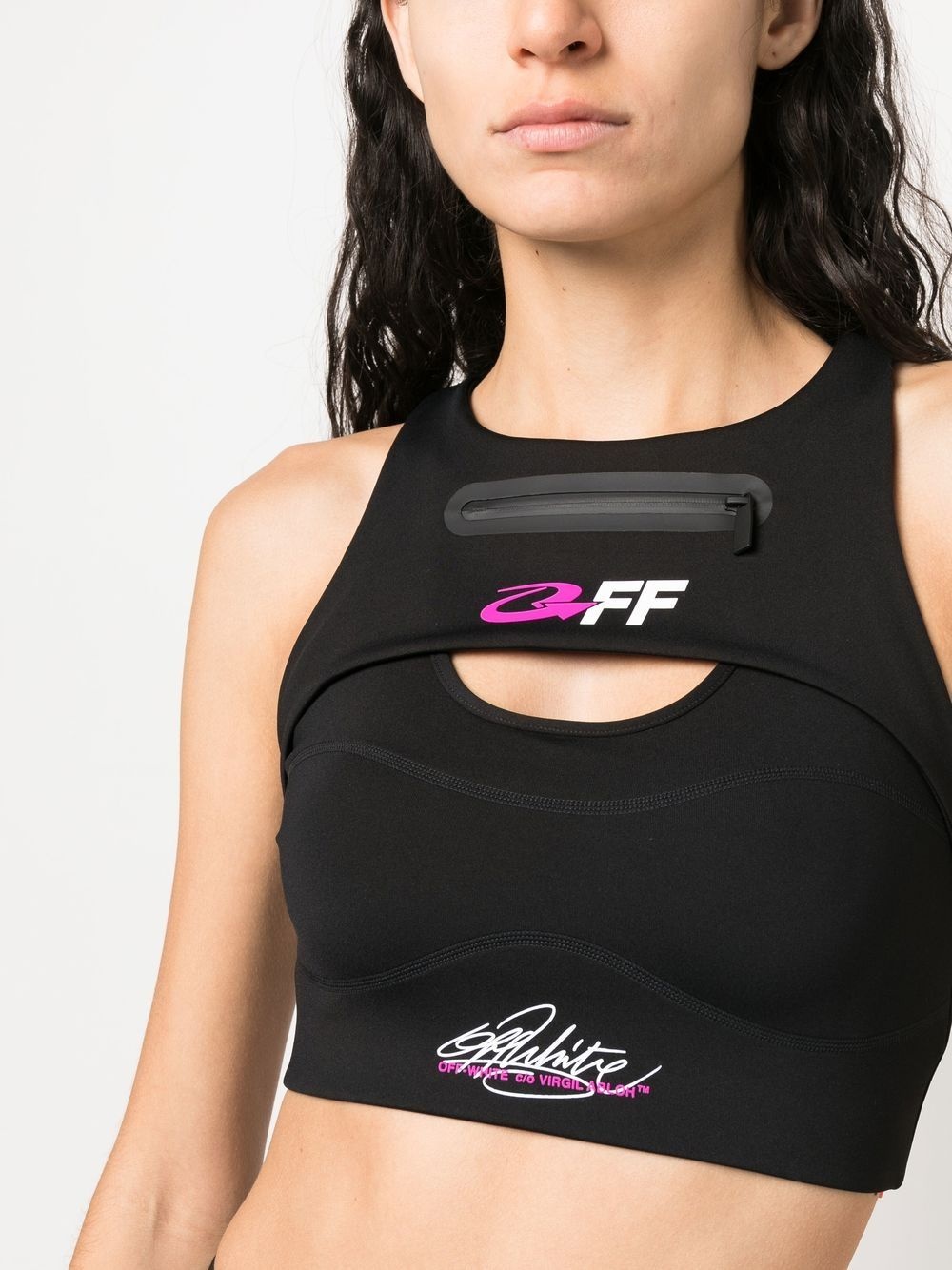 For Run cut-out sports bra - 5