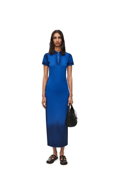 Loewe Polo dress in cotton outlook